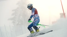 Nahnevaný Žampa nedokončil slalom