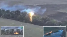 VIDEO: Teplota až 2500 °C, hasenie nepomáha. Ukrajinci použili proti Rusom „dračí oheň“