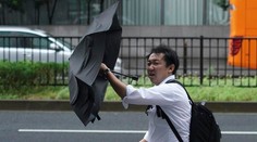 K Japonsku sa priblížil silný tajfún Šan-šan