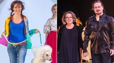Hanečka v úlohe modela, Sršňová na móle s vyčesanými pudlami
