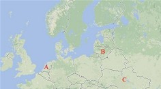 Otestujte sa. Viete, kde sa na mape nachádzajú známe štáty?