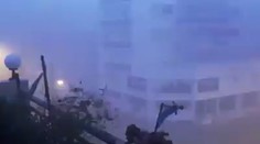 Ľudia uväznení v autách. Cyprom sa prehnala prudká búrka s krupobitím