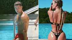 Ronaldov nový úlovok. Prichytili ho, ako bozkáva poriadnu sexicu
