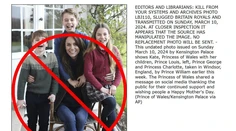 Médiá stiahli najnovšiu fotografiu princeznej Kate, údajne bola upravená
