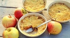 Jablkové crumble
