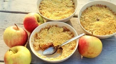 RECEPT NA DNES: Jablkové crumble