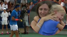 Nadal prerušil zápas kvôli zúfalej matke, ktorej sa stratila dcérka