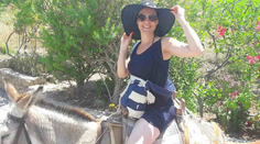 Aďa Poláková na Rodose. Takto vyzerala jej prvá letná cesta