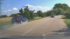 VIDEO: Vodiči zažili pri Trnave chvíle hrôzy. Rútilo sa na nich auto v protismere