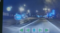 VIDEO: V Trnave naháňali opitého šoféra z Ukrajiny. Vyletel z vedľajšej cesty priamo pred policajtov