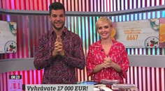 Veronika vyhrala v Teleráne 17 000 EUR. Všetci v štúdiu boli dojatí