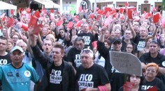 Ľudia už po ôsmykrát protestovali proti Kaliňákovi