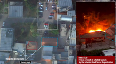 VIDEO: Izrael zverejnil zábery, ktoré majú dokazovať, že nestojí za útokom na nemocnicu