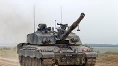 Na Ukrajinu dorazili britské tanky Challenger