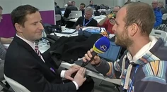 Český komentátor Robert Záruba pred Slovenskom
