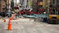 Takmer fatálna nehoda žeriavu na Manhattane