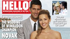 SVADOBNÉ FOTO: Novak Djokovič a jeho prekrásna nevesta!