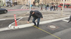 Polícia potvrdila, že na Vajanského nábreží sú priúzke pruhy. Magistrát sľubuje nápravu