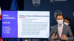 Od soboty bude s výnimkami platiť zákaz vychádzania, tvrdý lockdown zatiaľ nebude