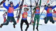 Ženskú štafetu v Hochfilzene vyhrali Talianky, Slovenky po skvelom začiatku až štrnáste