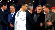 Detinské gesto Ronalda, urazil Platiniho