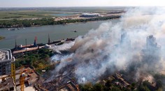 Veľký požiar v ruskom Rostove na Done: Jeden mŕtvy, desiatky zranených