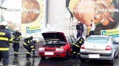 VIDEO: Dráma v Prešove! Zaparkovali a zrazu mali celé auto v plameňoch