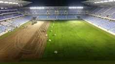 FOTO: Národný futbalový štadión sa zazelenil. Tieto zábery nadchnú každého fanúšika