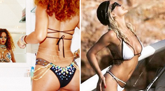 Rihanna a jej dvojníčka sa pretŕčali. Ktorá je lepšia?