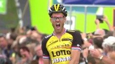 VIDEO: Sagan druhý v piatej etape BincBank Tour, víťazom sa stal Boom