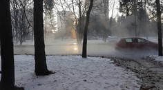 Centrum Nitry zaliala voda. Ľudia sa báli, či sa cesty do rána nezmenia na klzisko