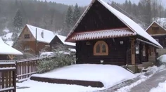 Pozrite sa, ako krásne zasnežilo jednu slovenskú obec