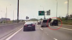 VIDEO: Naháňačka cestných pirátov na D2. Riskantným manévrom ohrozili všetkých naokolo