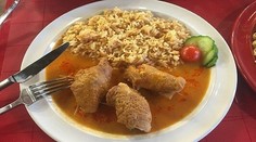 Španielsky vtáčik z bravčového stehna