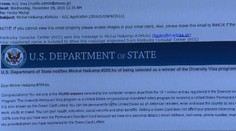 Vyhrali ste zelenú kartu do USA. Internetom sa šíri podvodný mail