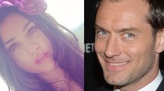 Jude Law bude mať piate dieťa. Z krátkeho flirtu s o 18 rokov mladšou