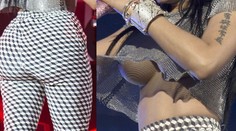 Nicki Minaj ukázala na koncerte silikóny spredu aj zozadu