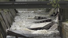Ničivá búrka na Kysuciach. Voda poškodila cesty, zobrala most a podmyla domy aj pivnice