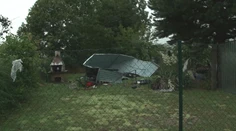 V Žiranoch nakrútili mimoriadny jav. Downburst rúcal, čo mu prišlo do cesty