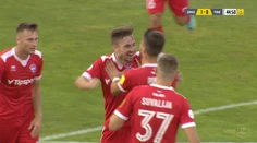 VIDEO: Zlaté Moravce si pripísali prvé víťazstvo v sezóne. Rozhodnutie prišlo na konci prvého polčasu