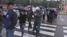 Odborári v Žiline opäť blokovali dôležitú križovatku. Vodiči v kolóne z toho neboli nadšení