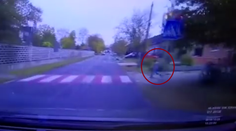 Kamera zachytila, ako vodič zrazil dieťa. Polícia teraz zverejnila video, aby varovala ostatných
