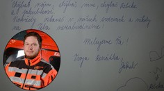 Manželkin srdcervúci list zosnulému záchranárovi!