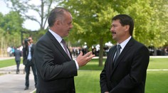 Kiska je už v Budapešti, debatoval s prezidentmi