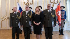 Prezidentka vymenovala nových generálov