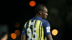 Bolt má za sebou futbalovú premiéru: Jeho meno skandoval celý štadión