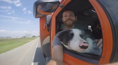 Stopom precestovali desiatky krajín. Cestovateľ Slávek a jeho pes Cory spoločne blúdia svetom