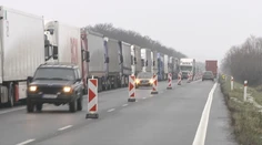 Kamionisti blokujú hraničný priechod Vyšné Nemecké - Užhorod