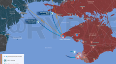 VIDEO: Ukrajina tvrdí, že na Kryme zasiahla ruský systém protivzdušnej obrany