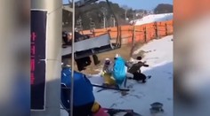 VIDEO: Lanovka v Južnej Kórei začala rýchlo cúvať, ľudia museli vyskakovať za jazdy